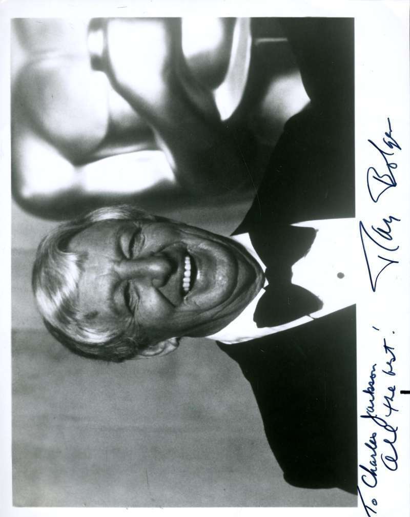 Ray Bolger Jsa Coa Hand Signed 8x10 Photo Poster painting Authenticated Autograph