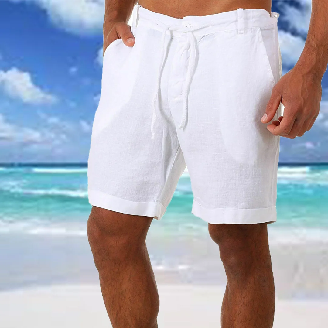 Men's Linen comfy shorts