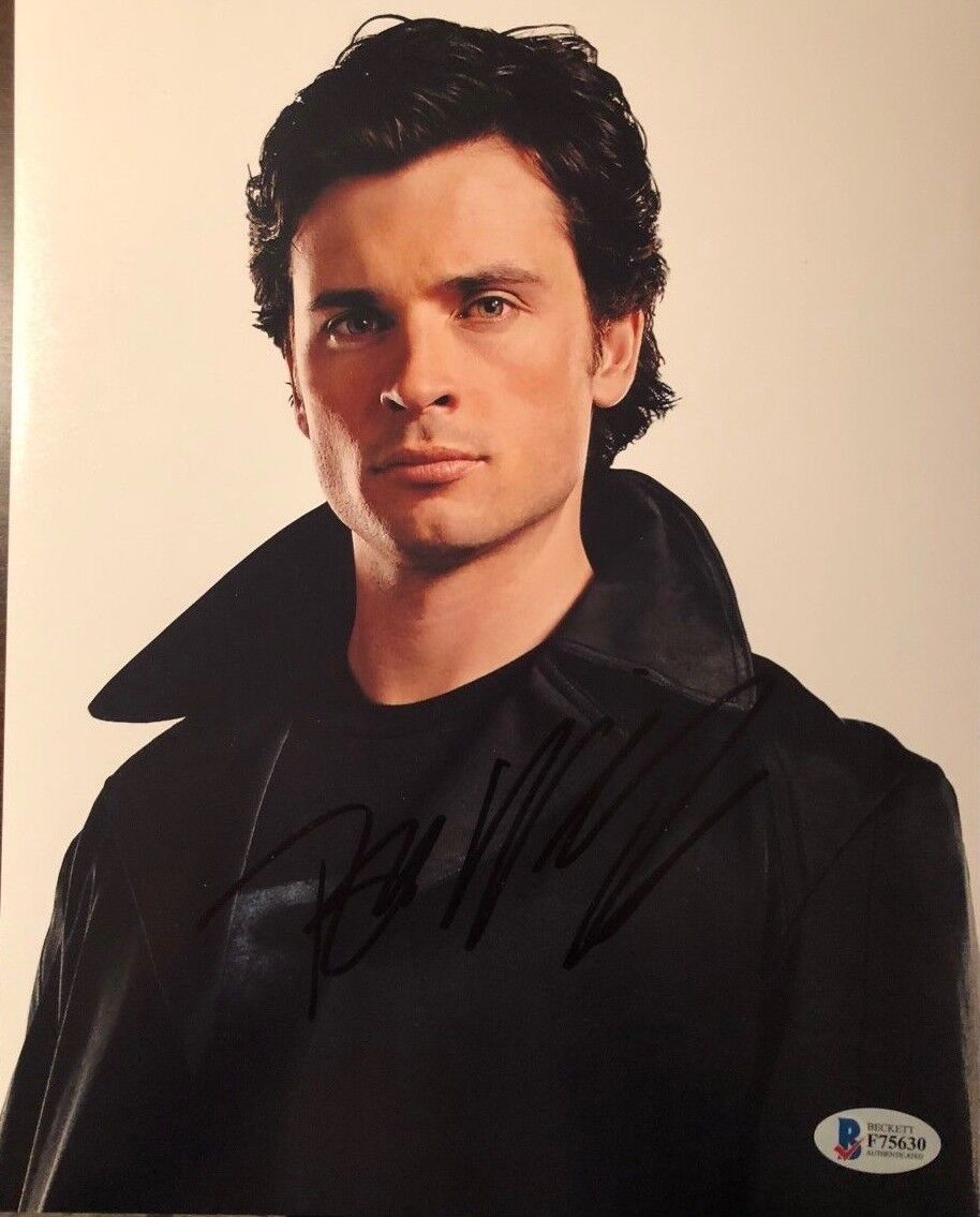 Tom Welling signed autographed 8x10 Photo Poster painting Smallville VERY RARE BECKETT BAS