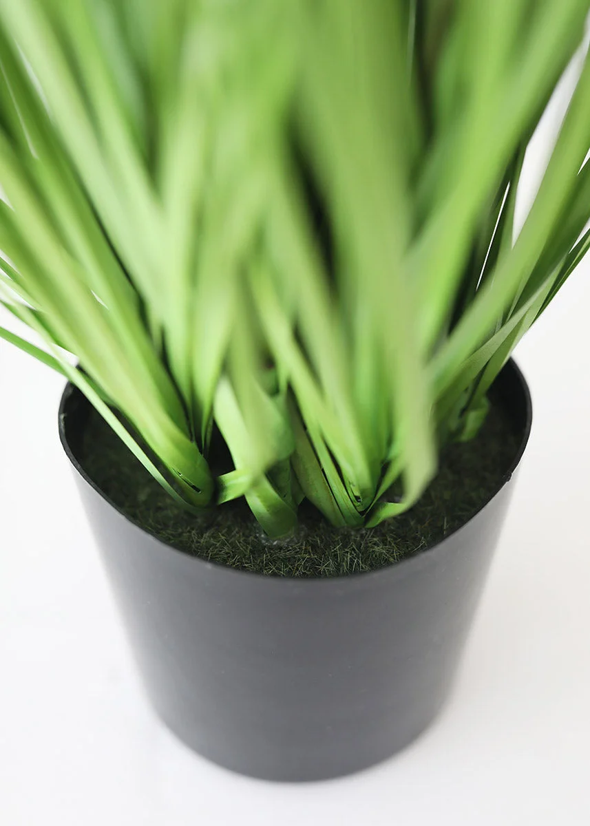 Fake Wildflowers and Grass Plant in Pot - 24"