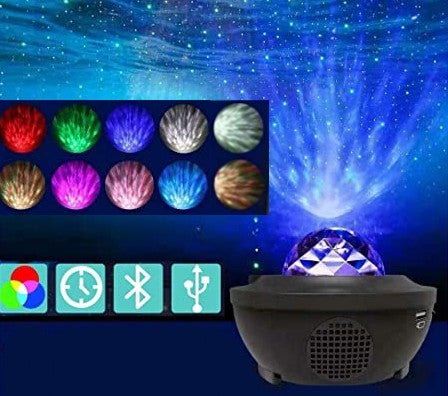 LED Star Light Galaxy Projector Starry Sky Projector Lamp - vzzhome