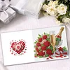 6Pcs Valentines Day Diamond Painting Greeting Card