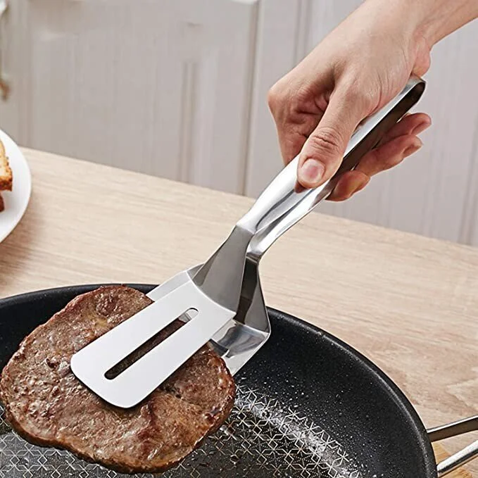 Multifunctional Frying Spatula Steak Clip 304 Stainless Steel🔥50% OFF🔥