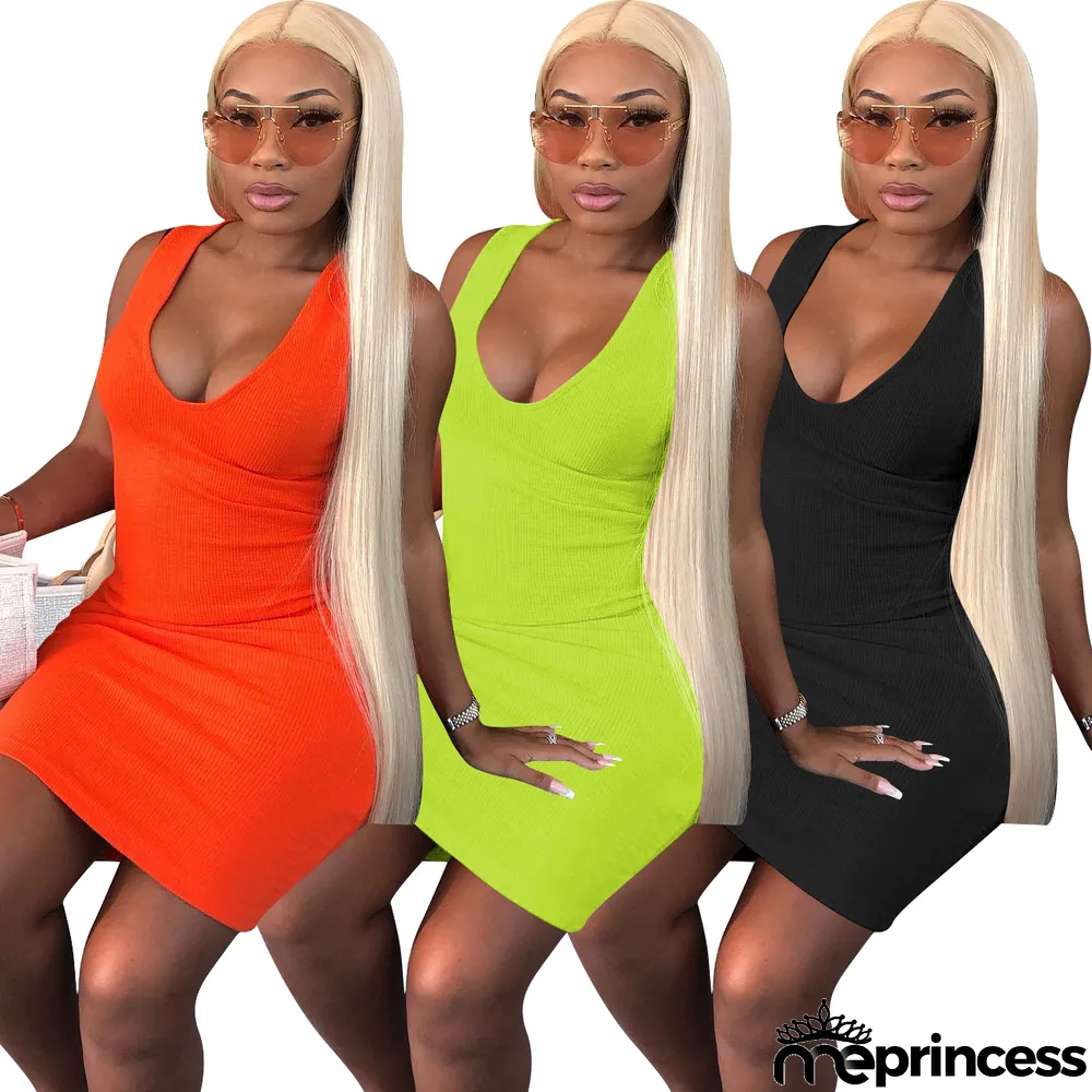 Women's Fashion Sexy Sleeveless Dress