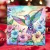 (US Only)6PCS DIY Animals Diamond Art Greeting Cards Congratulations Cards & Gifts