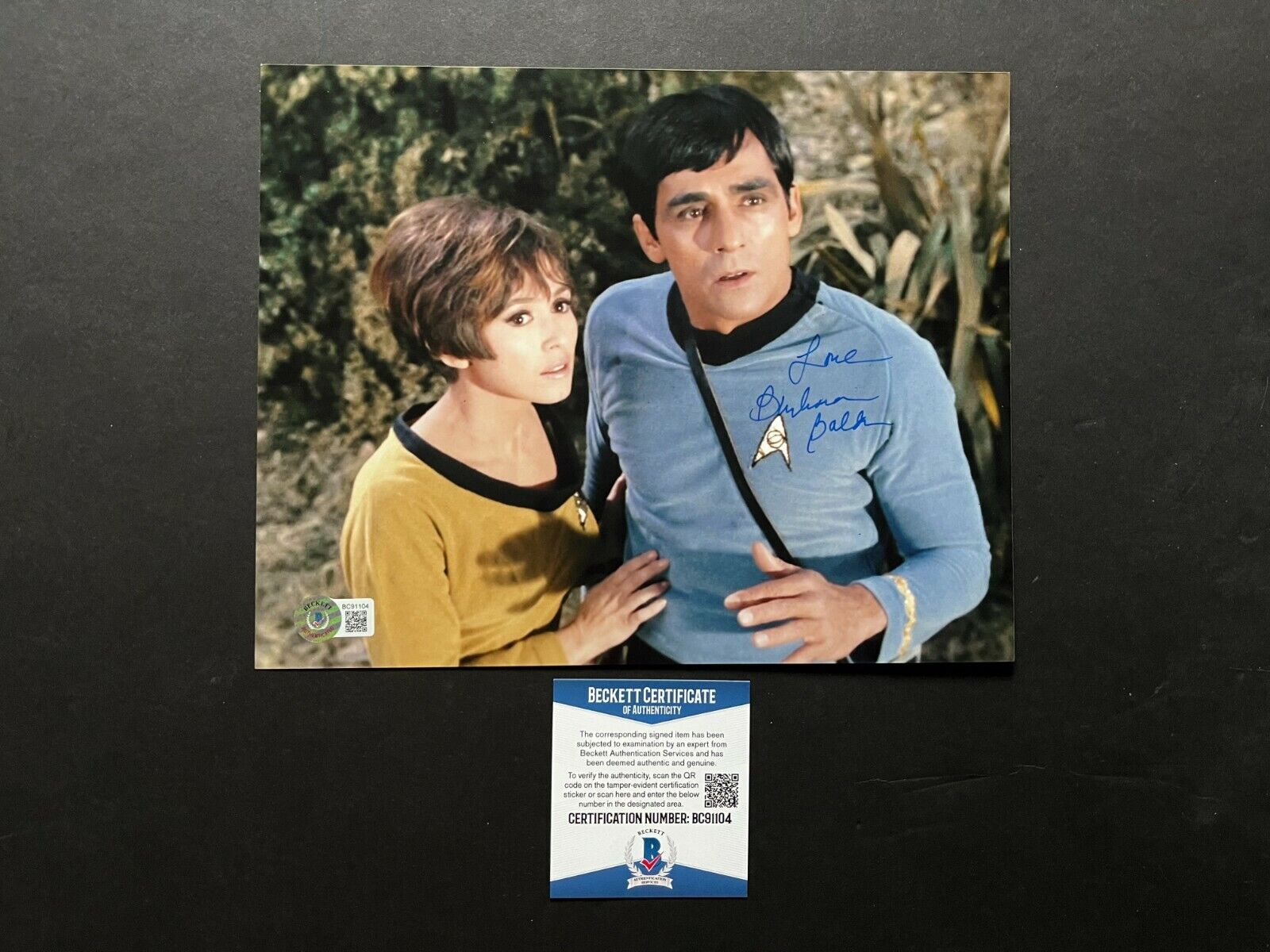 Barbara Baldavin Hot! signed autographed Star Trek 8x10 Photo Poster painting Beckett BAS Coa