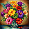 Diamond Painting-DIY Full Round Drill Flower