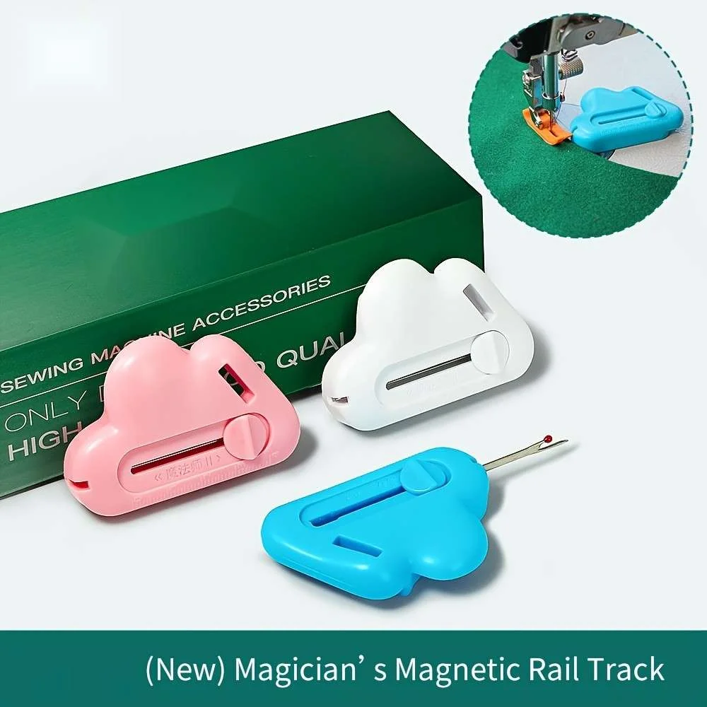 2-in-1 Adjustable Seam Guide with Built-in Seam Ripper