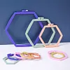Hexagon Embroidery Hoops Cross Stitch Frame DIY Sewing Tool for DIY Sewing Craft tapestrymarket