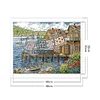 Beach Life-14CT Counted Cross Stitch 48*38cm/18.9*14.96in(Brand)