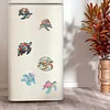 6Pcs Diamond Painting Fridge Magnet /Sticker for DIY Home Art Crafts