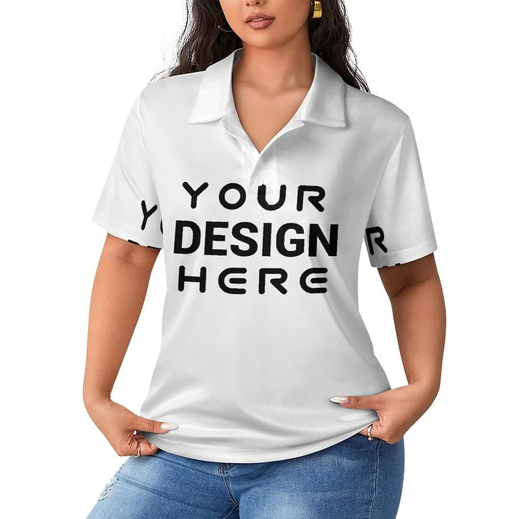 Personalized Design Women's  Shirt Straight Top Full Print
