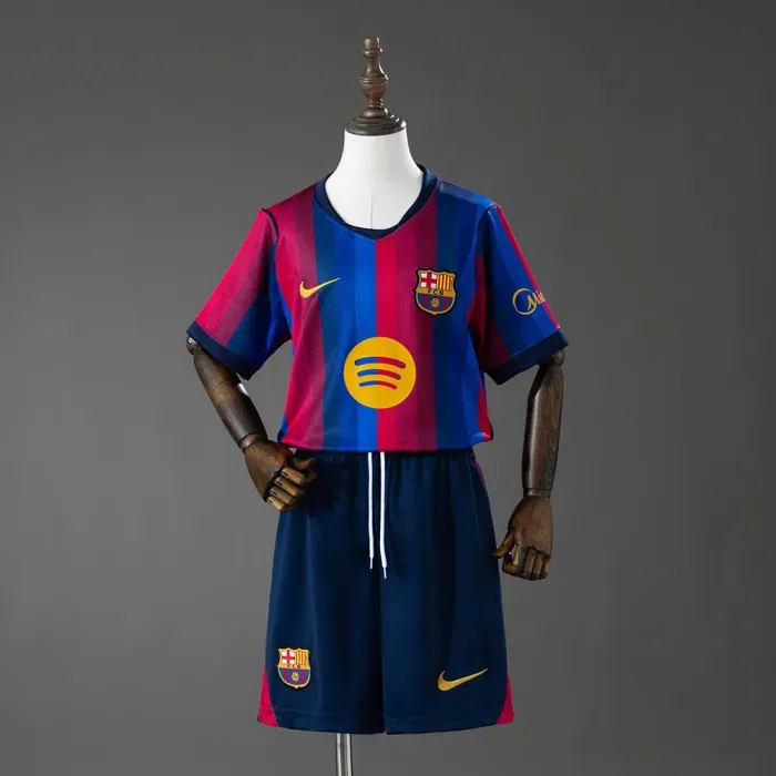 Kids Barcelona 26/27 Home Football Jersey
