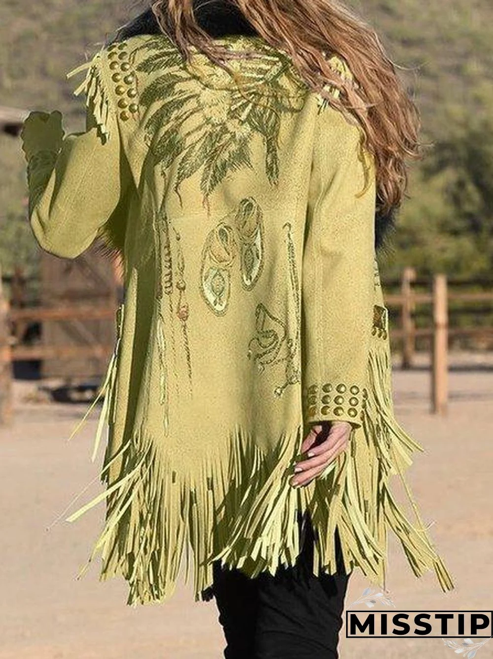 Boho Tassel Daily Coat