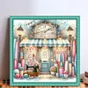 Sewing Shop-11CT Stamped Cross Stitch 45*45cm/17.72*17.72in tapestrymarket