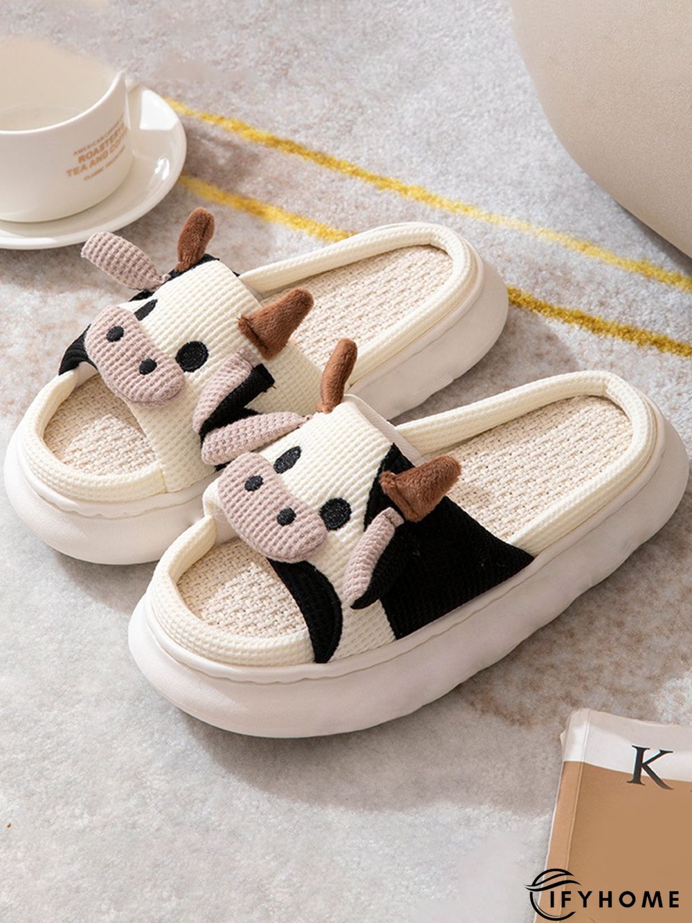 Cute Cow Bedroom Slippers | IFYHOME