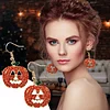 Boucles d'oreilles citrouille d'Halloween