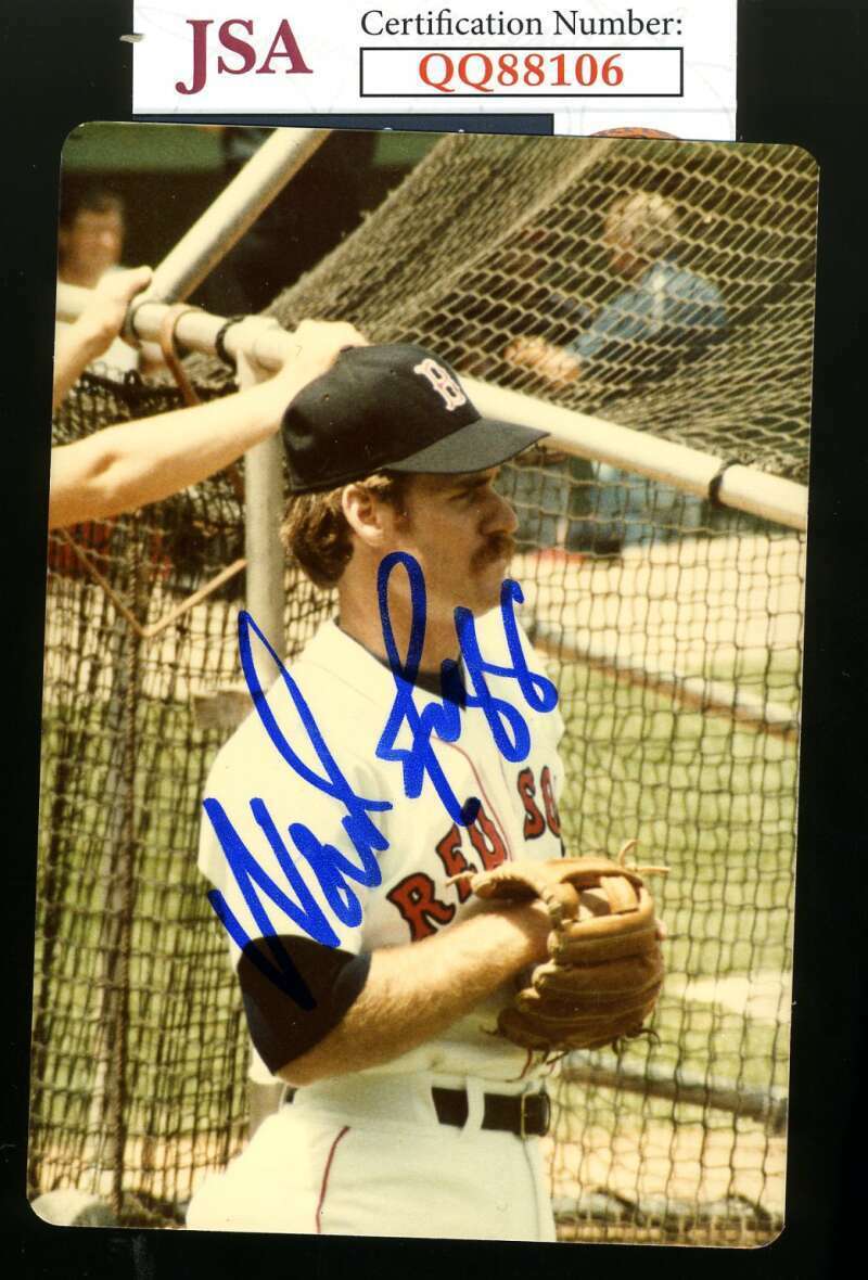 Wade Boggs JSA Coa Signed Original Photo Poster painting Autograph