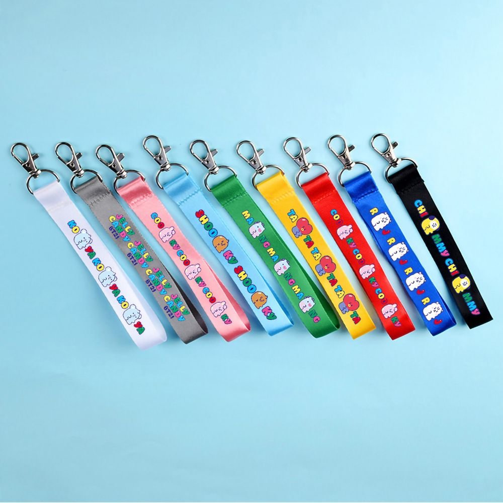 BT21 Jelly Candy Baby Keychain Lanyard