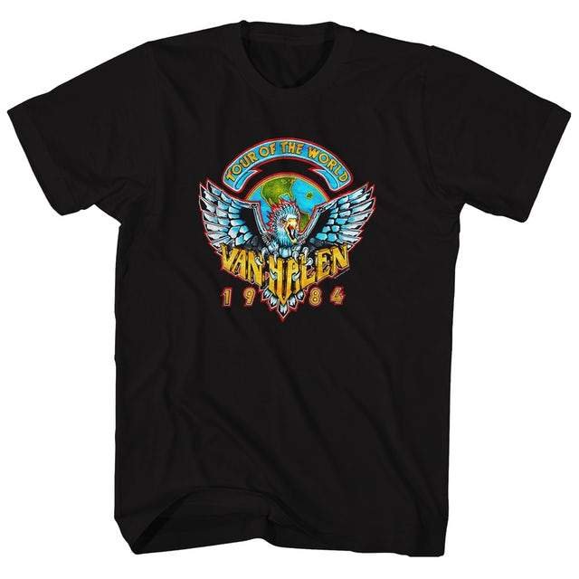 Van Halen 1984 World Tour T Shirt Exclusive At Apparel2love 