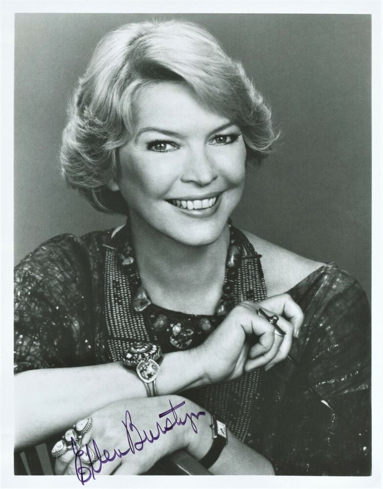 Lovely ELLEN BURSTYN Signed Photo Poster painting