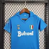 19871988 Retro Napoli Home Football Shirt Kids Size 1:1 Thai Quality