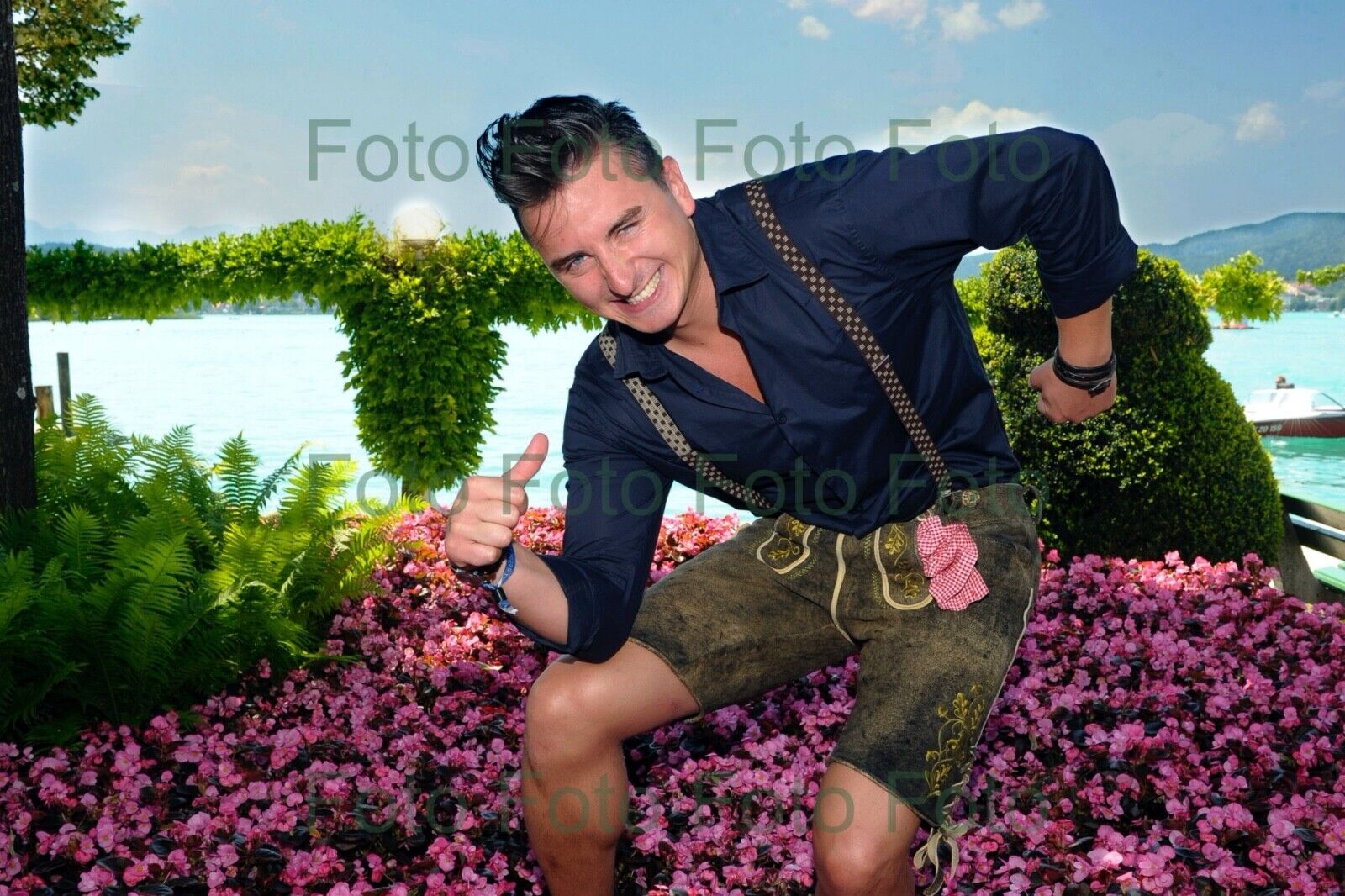 Andreas Gabalier Volks Music Photo Poster painting 20 X 30 CM Without Autograph (Be-72