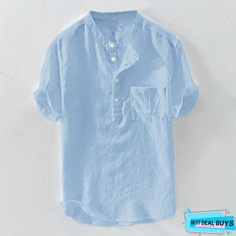 Men's Short Sleeve Vintage T-Shirt