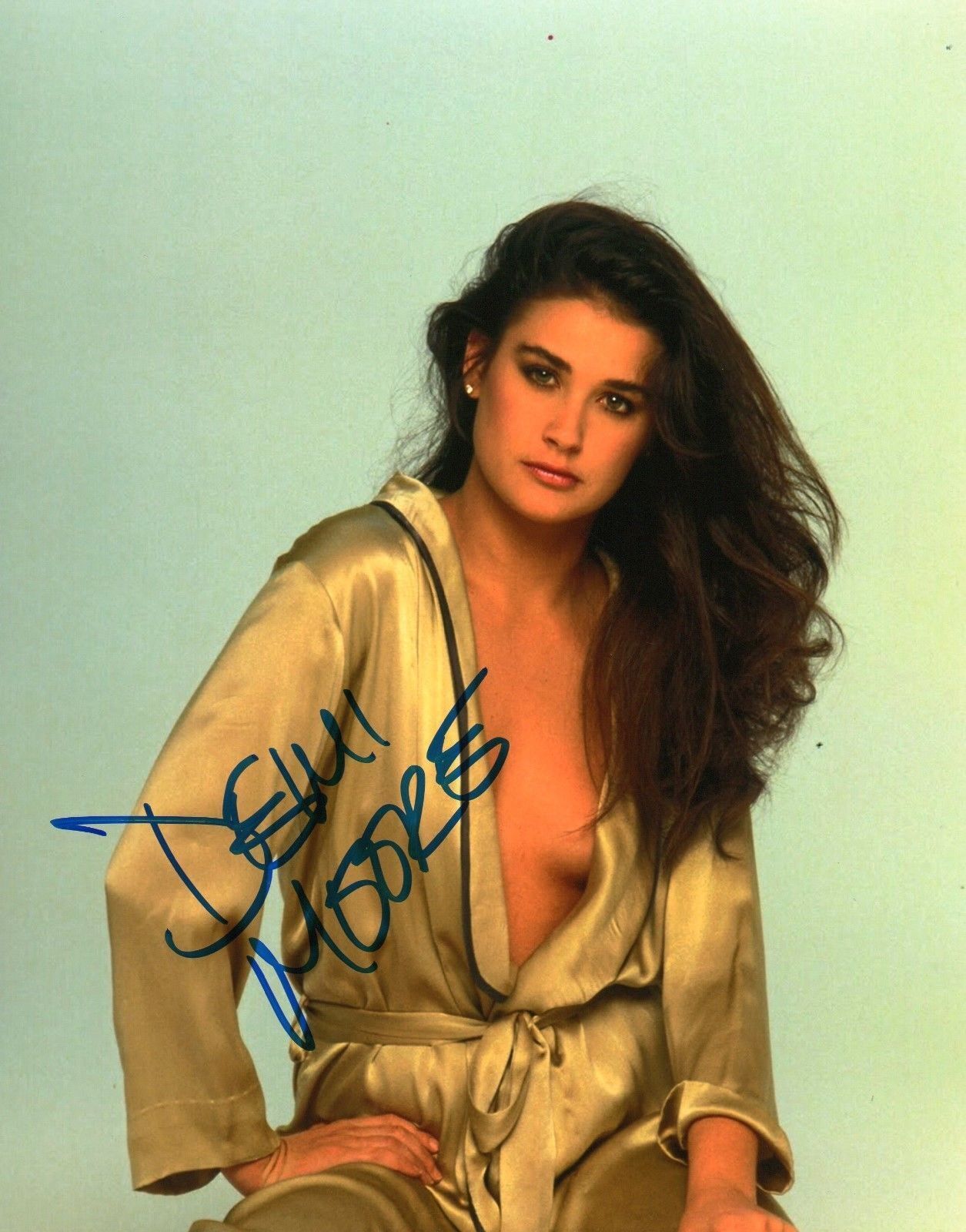 DEMI MOORE AUTOGRAPHED SIGNED A4 PP POSTER Photo Poster painting PRINT 8