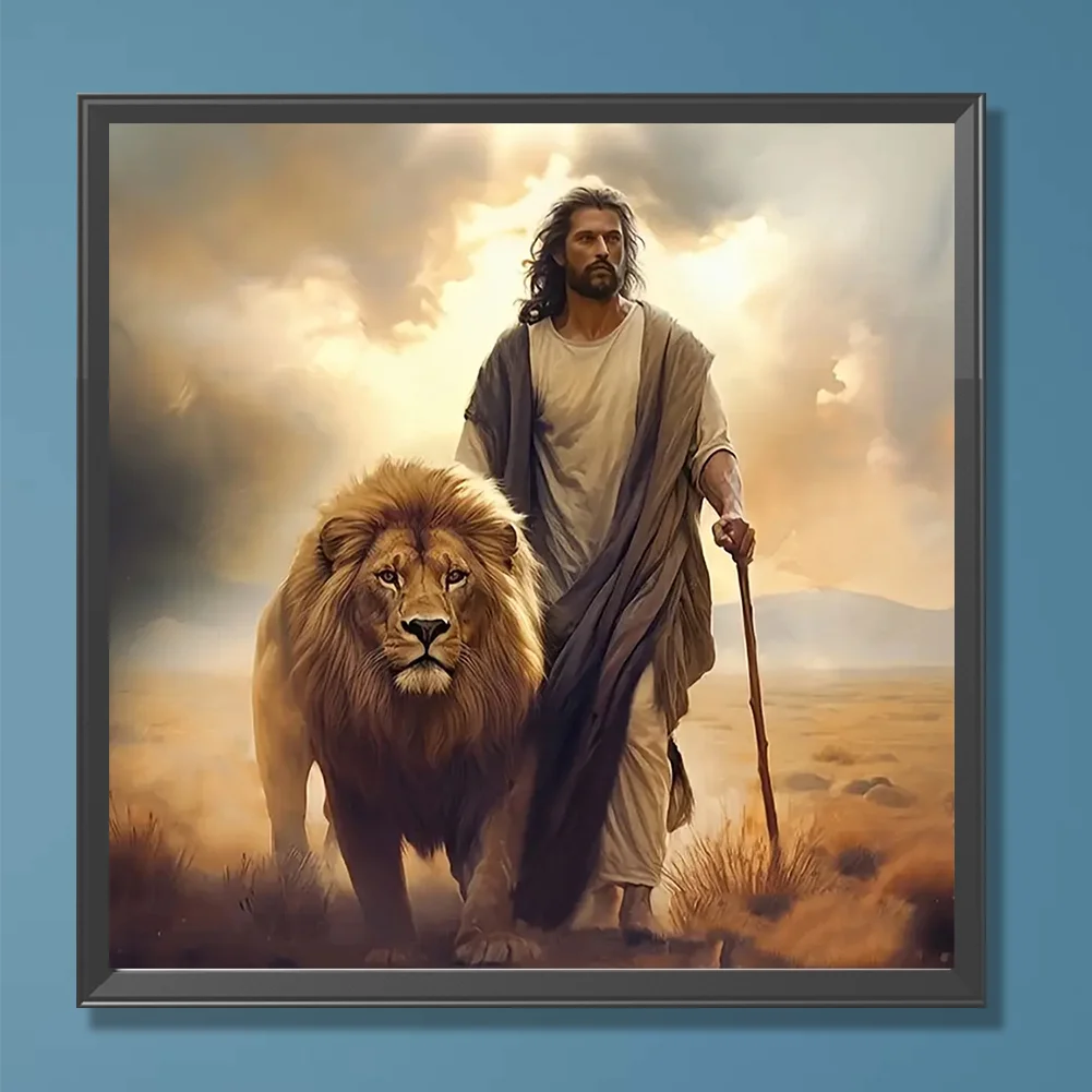 Jesus Lion - Paint By Number(40*40cm)