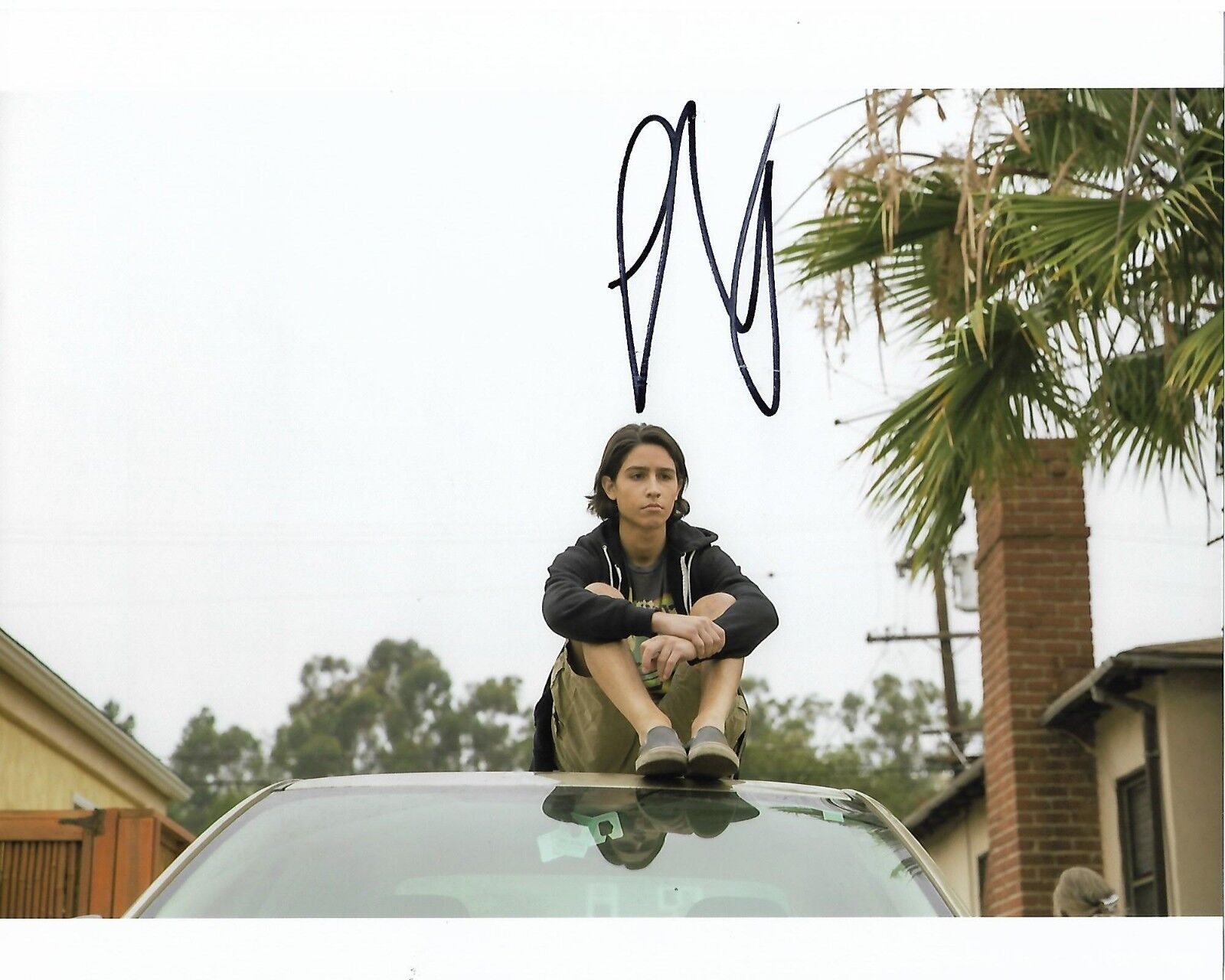 LORENZO HENRIE FEAR THE WALKING DEAD AUTOGRAPHED Photo Poster painting SIGNED 8X10 #17 CHRIS