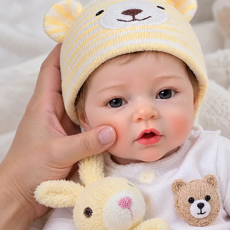 Babeside Ethan 12"/16" Realistic Silicone Quiet Baby Boy &ndash; Little Infant Emotional Care Buddy