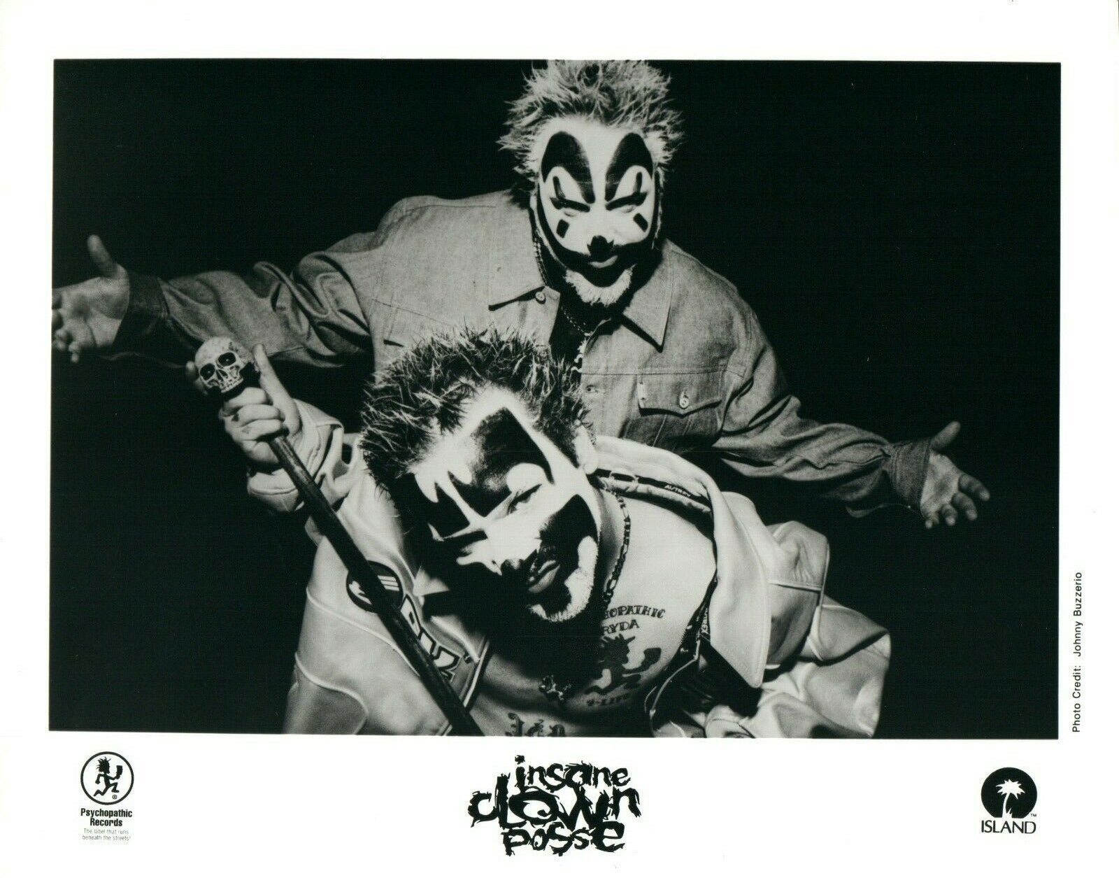 INSANE CLOWN POSSE Music Band 8x10 Promo Press Photo Poster painting Psychopathic Records