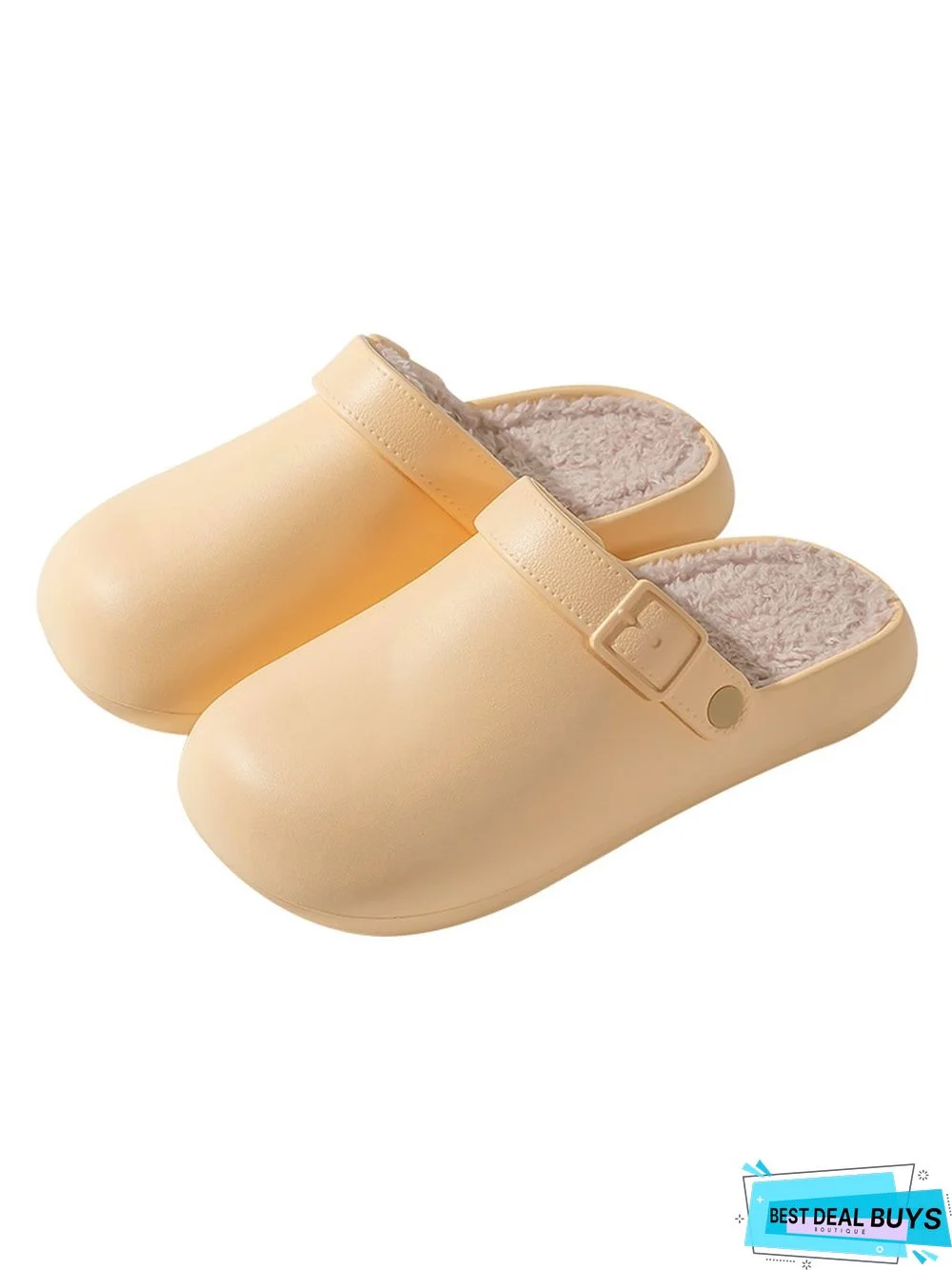 Waterproof Casual Winter Warm Lined Eva Sandals