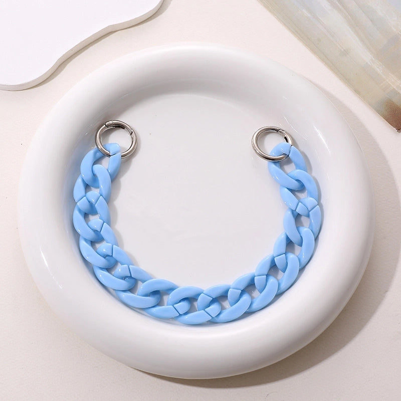 Retro Classic Style Geometric Arylic Mobile Phone Chain