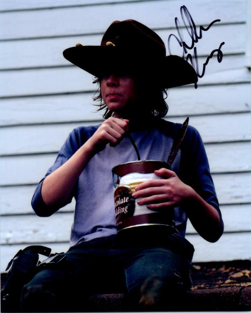 Chandler Riggs autographed 8x10 signed Photo Poster painting Picture Pic and COA