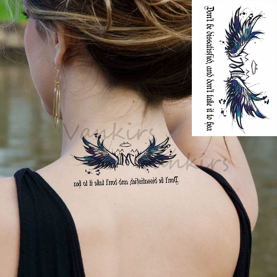 Sdrawing Cloud Coconut Tree Temporary Tattoos For Adults Girls Tiger Flower Compass Mountain Fake Tattoo Sticker Arm Leg Tatoos