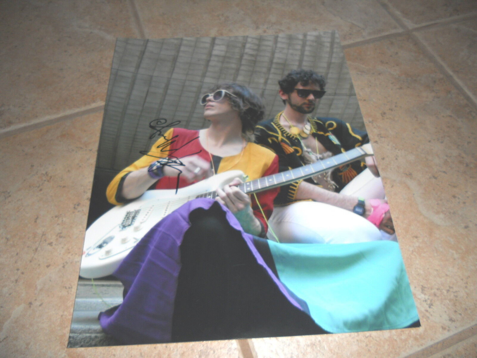 MGMT Band Signed Autographed 11x14 Guitar Photo Poster painting x Andrew #1 F1