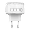 Wifi Sound and Light Alarm Sensor App Remote Control Plug-in Home Alarm 105dB Sounder Voice Broadcast Alarm for Vibration CO VOC PIR for Kids Garage Office