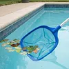 Pool Cleaning Nets Lightweight Swimming Pool Cleaning Net Aluminum Alloy Handle Shallow Water Leaf Nets for Fine Debris in Inground/Above Ground