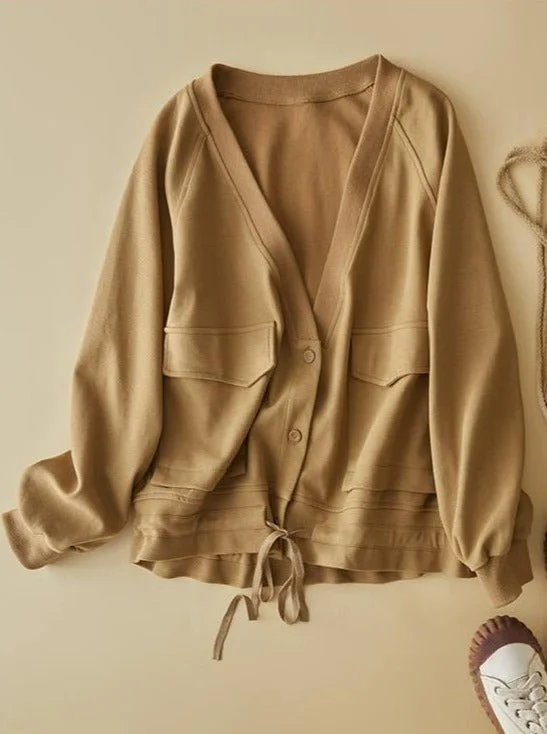 Casual Loose Top Jacket In One-Size