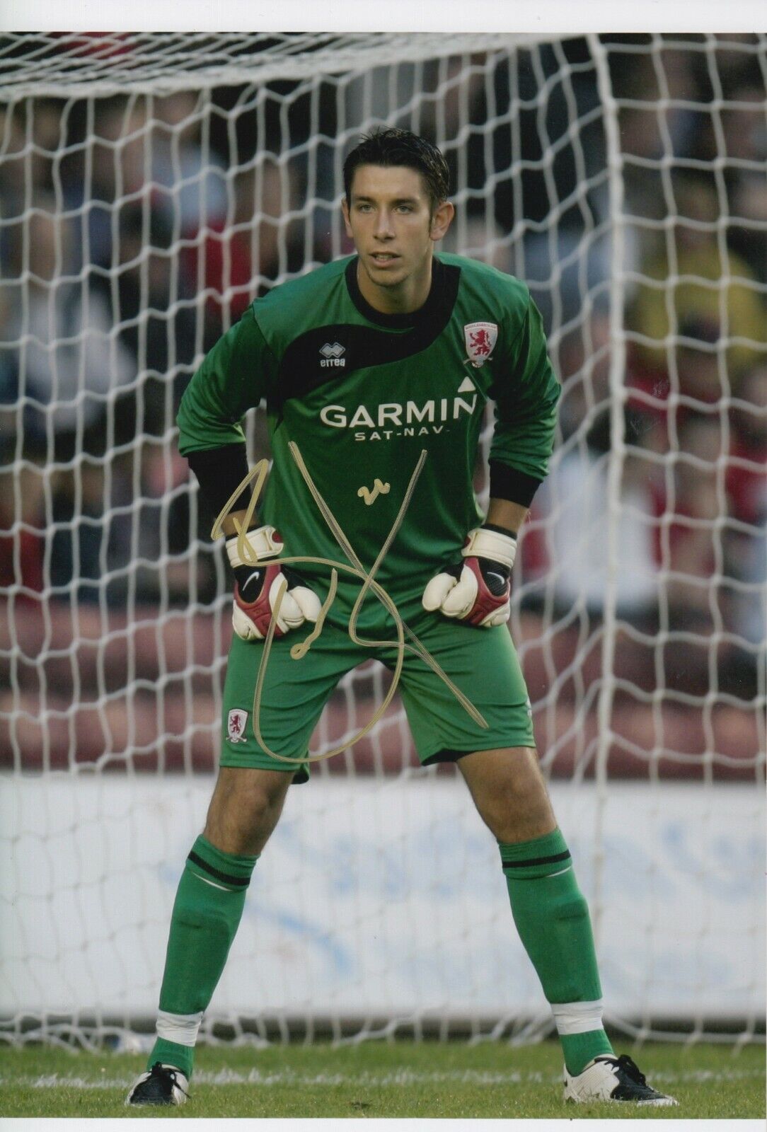 Brad Jones Hand Signed 12x8 Photo Poster painting - Middlesbrough Football Autograph 2.