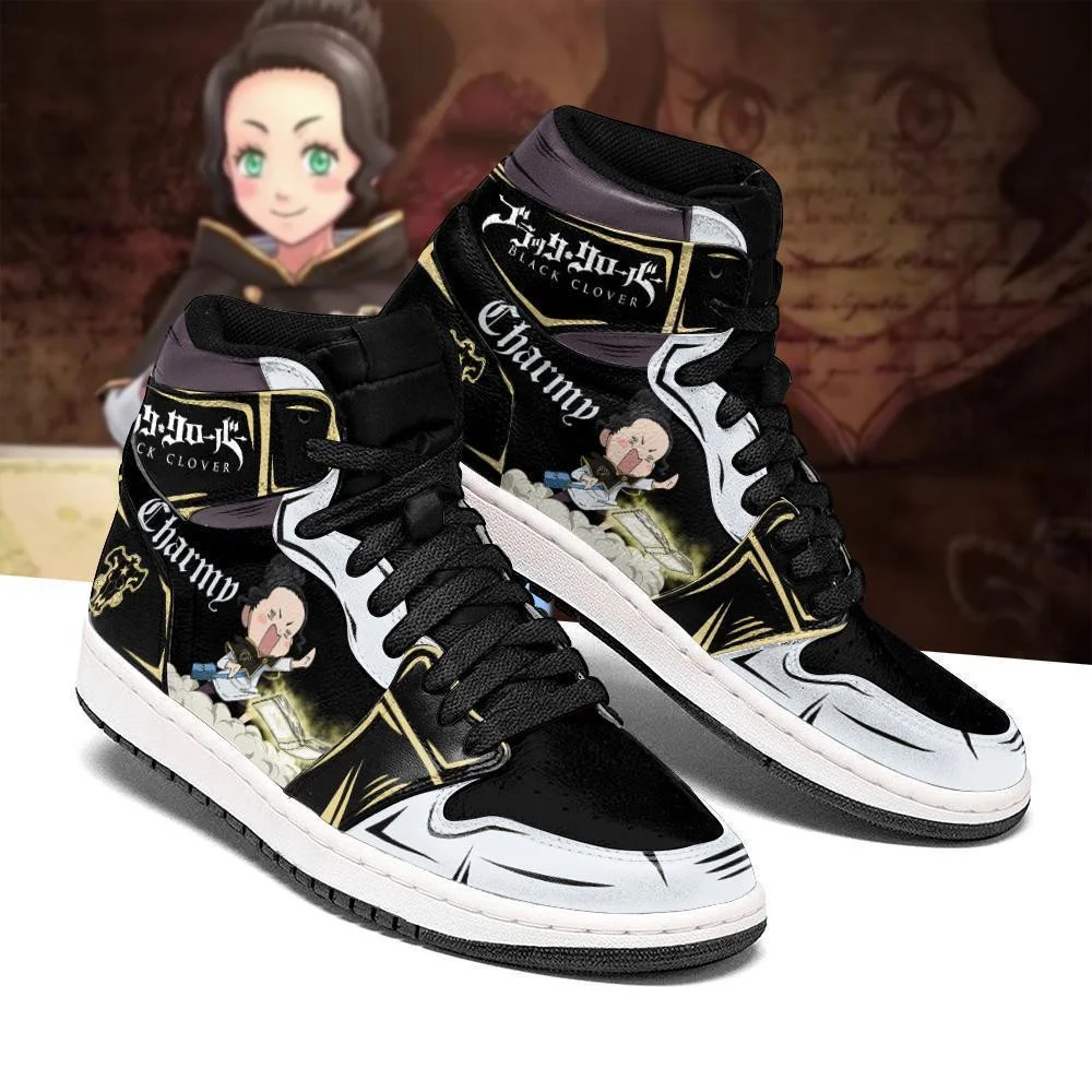 Kingofallstore - Black Bull Charmy La Sneakers Black Clover Anime Shoes