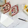 6pcs Valentine DIY Diamond Art Greeting Cards Thank You Cards