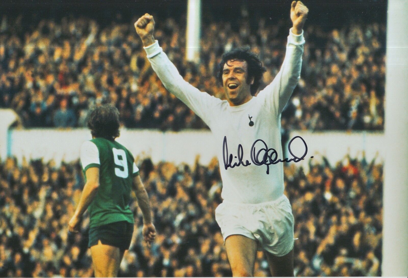 Mike England Hand Signed Tottenham Hotspur 12x8 Photo Poster painting 2.