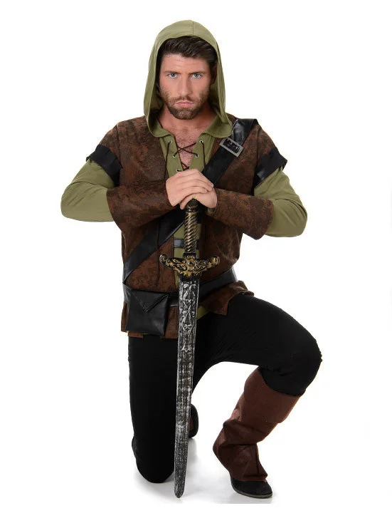 Robin Hood Costume Family Costumes Adults and Kids-elleschic