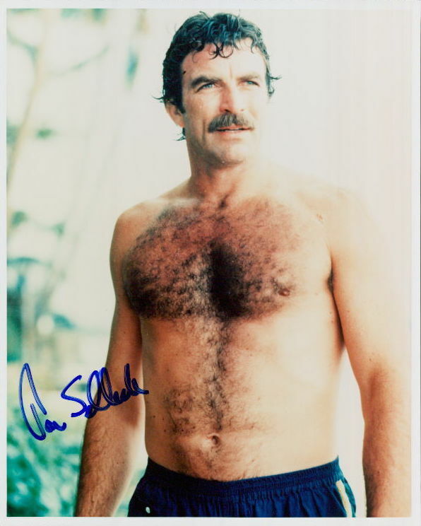 Tom Selleck (Magnum, P.I.) signed in-person 8x10 Photo Poster painting