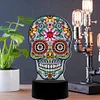 DIY Diamond Painting LED Light Sign-Skull