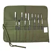 Painting Brushes Canvas Storage Bag Canvas Large Capacity 22 Slots Oil Painting Pen Bag for Oil Brushes Watercolor for Artist