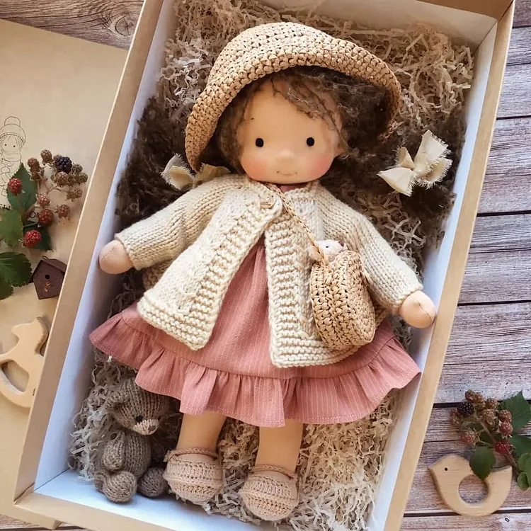 Handmade Waldorf Doll - Cynthia